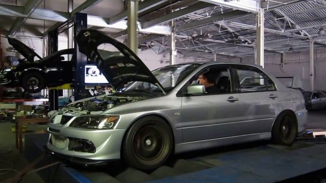 AEM EMS S2 tuning on a Mitsubishi Lancer Evo8 at R/T Tuning смотреть онлайн
