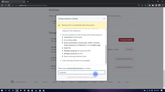 How to change git repo public to private смотреть онлайн