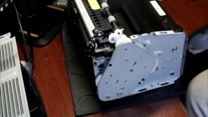 Ремонт принтера Samsung ML 1865. Застревает бумага. Захватывает по несколько листов.