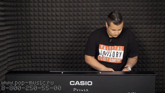 Цифровое пианино CASIO PX-780 (PRIVIA Digital piano review and demo) смотреть онлайн
