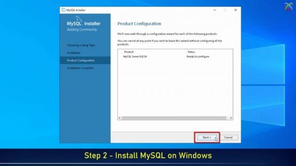 How to Download and Install MySQL Community Server on Microsoft Windows