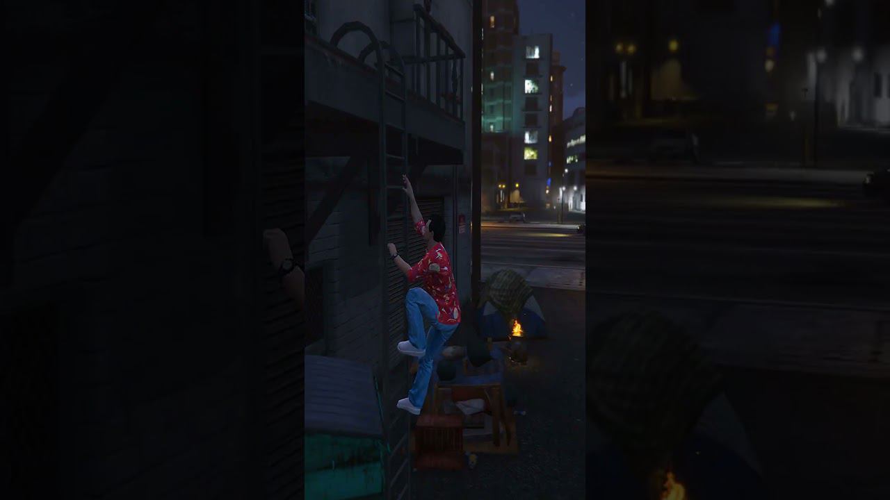 Бегу от Гопников в GTA 5 RP #shorts смотреть онлайн