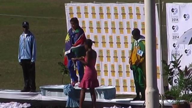 Namibian Athlete Ludwig Huber 2014 COSSASA Games Botswana смотреть онлайн