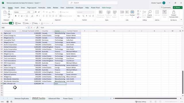 Remove Duplicates But Keep First Instance in Excel | 4 Methods смотреть онлайн