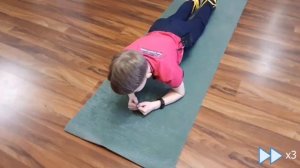 Как накачать пресс дома для детей - №4