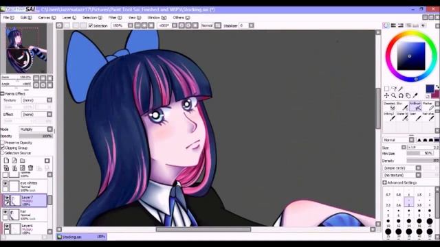 Stocking Anarchy- Speedpaint[SAI] смотреть онлайн