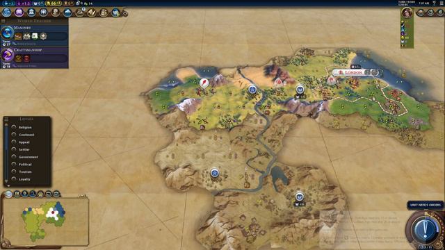 Age of Steam Victoria in Deity Civilization VI - Episode 1 смотреть онлайн