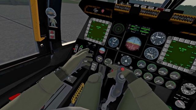 VTOL VR A-10 Warthog Cockpit intro and take off (NEW FREE MOD) смотреть онлайн