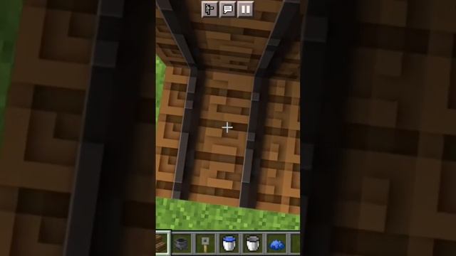 Как построить большую бочку для воды в #майнкрафт #декор смотреть онлайн