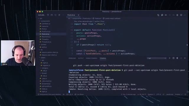 Part 19 (Bug fix) - Building forum software with Next and GraphQL смотреть онлайн
