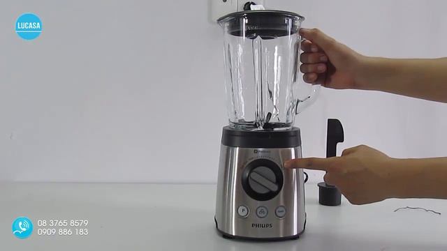 Máy xay sinh tố Philips HR2195 - Philips Standmixer Avance Collection HR2195 - Unboxing and Test смотреть онлайн