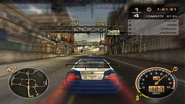 Need For Speed Most Wanted DEMO PS2 (PCSX2) - Gameplay смотреть онлайн