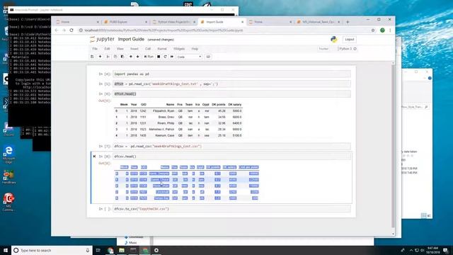 Python: Importing and Exporting Files (CSV, TXT) смотреть онлайн