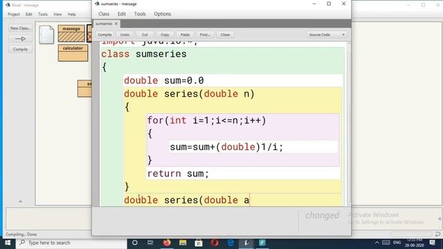 ICSE Computer Applications - Function Overloading Part 7 - Sum Series смотреть онлайн