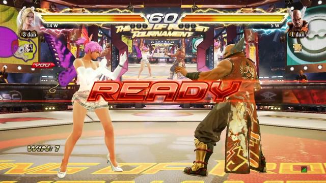Tekken 7 Ranked - Nina vs Heihachi смотреть онлайн