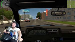 КУПИЛИ ДЕДУ НОВУЮ МАШИНУ - RP в CITY CAR DRIVING + РУЛЬ