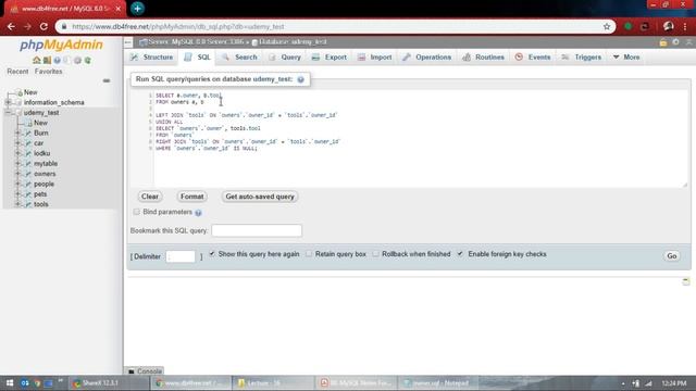 16. Basic Concepts of MySQL Database (Joins) смотреть онлайн