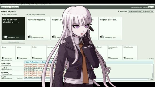 MAKI'S A FURRY?! - SHSL Voices Game Night: Cards Against Humanity Episode 1 смотреть онлайн