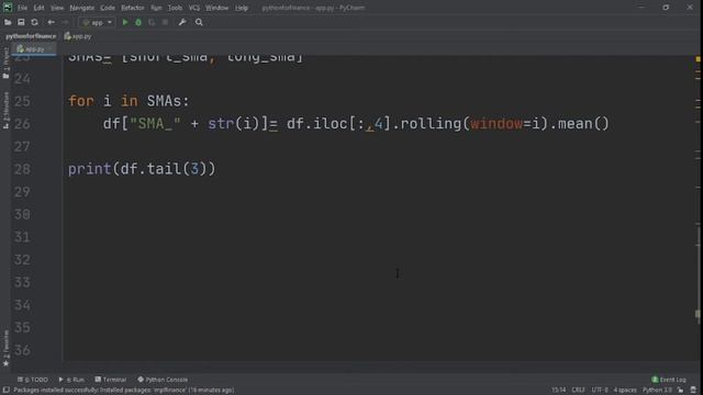 Learn Algorithmic Trading Strategies in Python | Algo trading strategies Part 1 смотреть онлайн