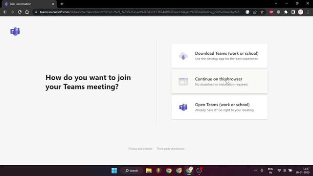 HOW TO JOIN MICROSOFT TEAMS WITH MEETING ID & PASSWORD IN PC / LAPTOP смотреть онлайн