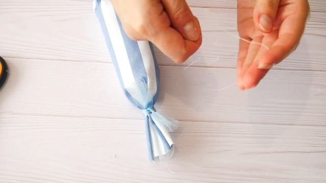 Игрушка на елку за 2 минуты. Новогодняя конфета на елку