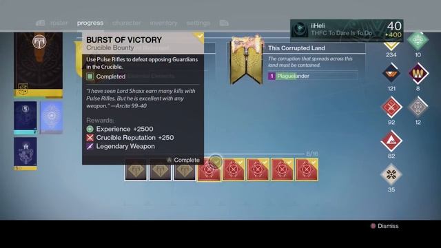 Destiny - Opening My Bounties On Top Of Felwinter Peak! (Crucible Quartermaster Package Opening #09 смотреть онлайн