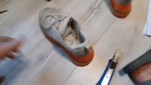 Ремонт кросовок NIKE 720/Ремонт баллона/Спустил воздух/Часть 1 смотреть онлайн