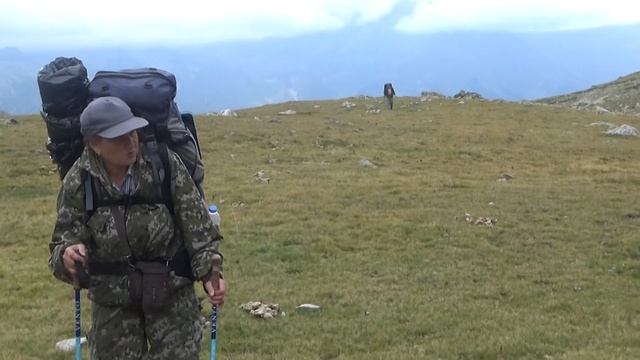 2018. ПОХОД в д.р. Аксаут. Серия 12. Перевал Арючат. смотреть онлайн