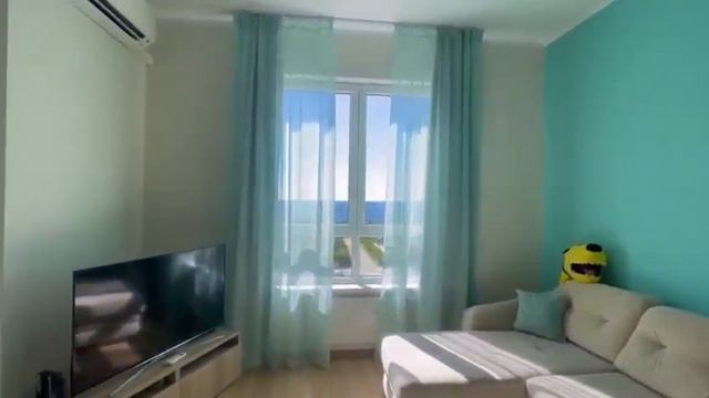 ⚡Как выглядит студия в Сочи 55 кв.м на первой линии от моря за за 740 тыс$!! смотреть онлайн