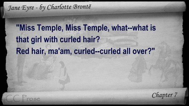 Chapter 07 - Jane Eyre by Charlotte Bronte смотреть онлайн