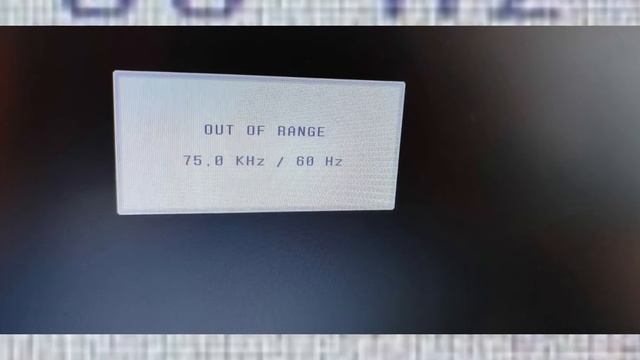 how to solve out of range monitor problem смотреть онлайн
