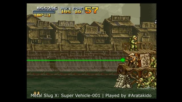 Metal Slug X Super Vehicle 001 (Rus) (1996) | (PlayStation 1) | Playthrough - #ArataKido смотреть онлайн