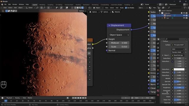 How to Make Mars in Blender (IN 2 MINUTES) смотреть онлайн