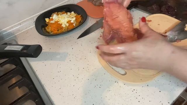 Рыбный рулет | Скумбрия в горбуше | Fish roll ?? смотреть онлайн