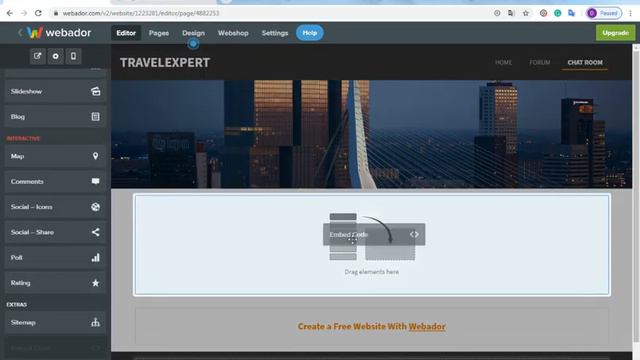 Embed A Chat Room Into Your Webador Website смотреть онлайн