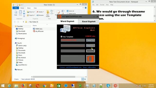 Semi Silent Ole Doc/Xls Exploit V2.0 смотреть онлайн