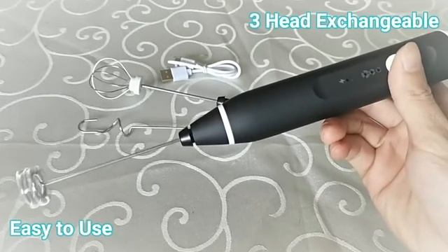 Вспениватель молока, Капучинатор, Венчик для взбивания молока, для капучино и латте, для яиц смотреть онлайн