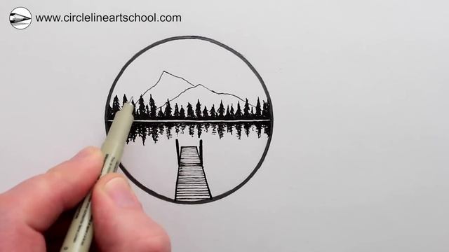 How to Draw a Landscape: Easy смотреть онлайн