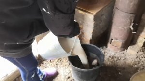 Зольный раствор для печи