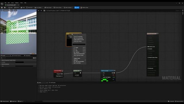 Screen Position Node in Unreal Engine 5 смотреть онлайн