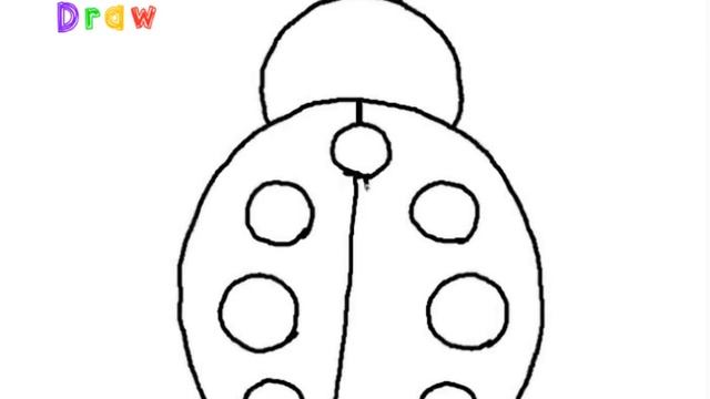 How to Draw a Ladybug Easy Step by Step смотреть онлайн