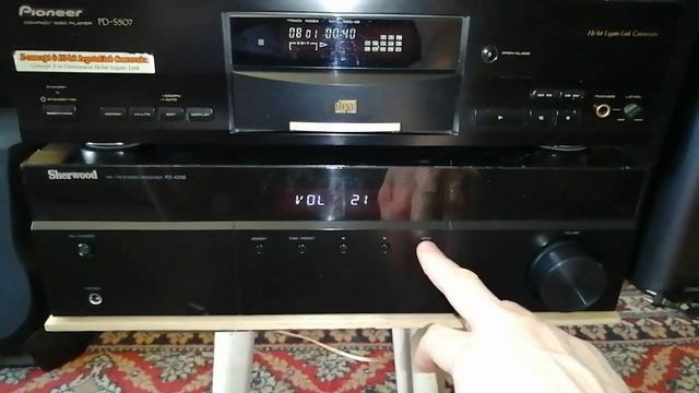 Sherwood RX-4208  Видео работы для продажи на сайте Авито.