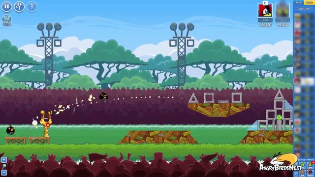Angry Birds Friends Tournament Level 2 Week 147 Power Up Highscore Walkthrough смотреть онлайн