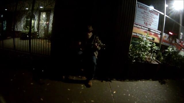 Cowboy (Guitar) vs hipster (sax) street performance battle смотреть онлайн