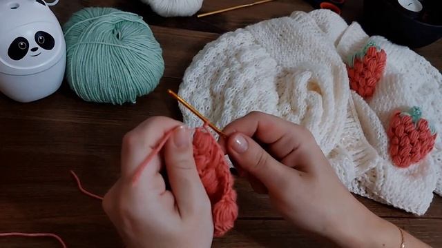 МОДНАЯ ? КЛУБНИКА ? которую свяжет даже НОВИЧОК! смотреть онлайн