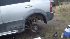 как заменить пружины задней подвески киа соренто