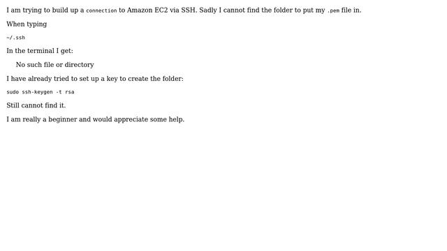 Cannot find ".ssh" Folder on Mac смотреть онлайн