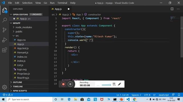 ReactJS Tutorial (Hindi) # 11 ComponentDidMountHindi смотреть онлайн