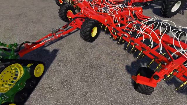 BOURGAULT DLC & JOHN DEERE 9RX! ! First Look & Equipment Tour! | Farming Simulator 19 смотреть онлайн