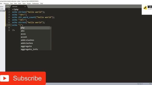 #09 Php Basic to Advanced Bangla Tutorial | String смотреть онлайн